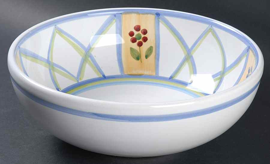 Greca 10" Large Salad Serving Bowl by Caleca-1