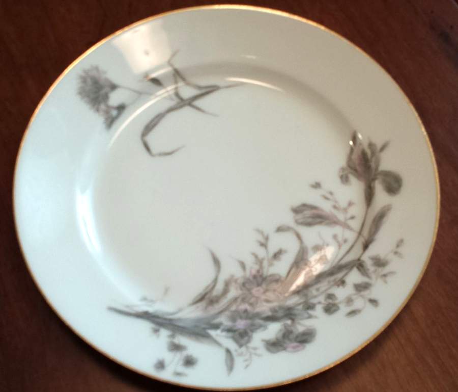 CHF1521 Dessert/Pie Plate by Charles Field Haviland-1