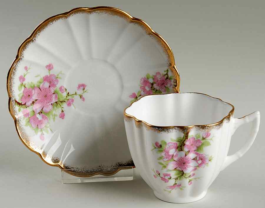659 Flat Cup & Saucer Set by Cartwright & Edwards-1