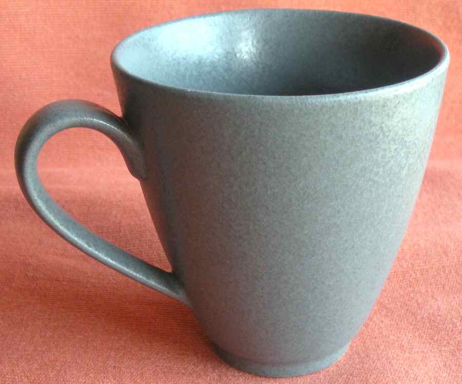 Domo Slate Flat Cup by Crate & Barrel-1