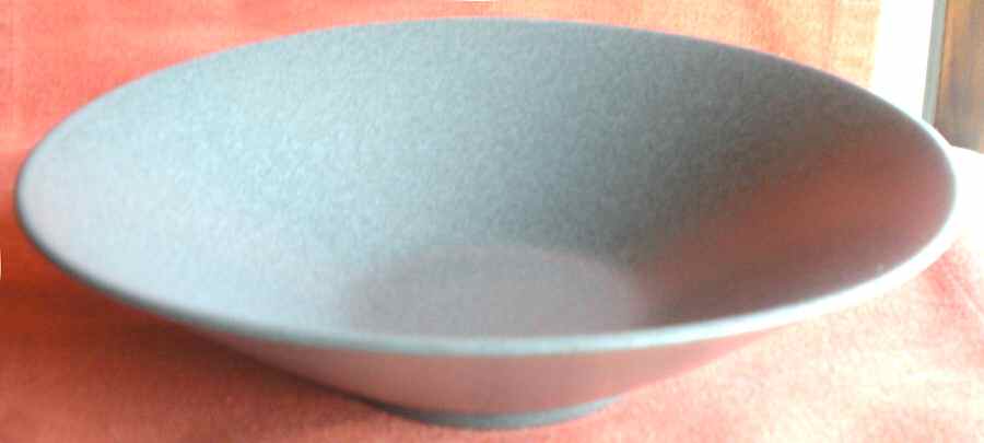 Domo Slate Coupe Cereal Bowl by Crate & Barrel-1