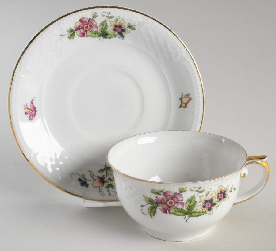 HCZ302 Flat Cup & Saucer Set by Haas-Czjzek Coronado-1