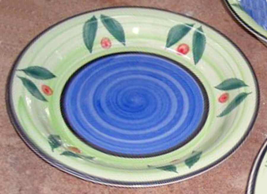Holly Salad Plate by Tabletops Unlimited-1