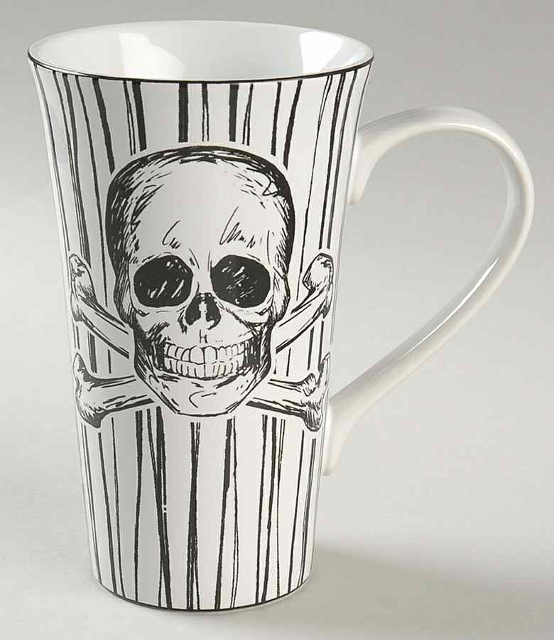 Skulls Latte Mug by Coventry (PTS)-1