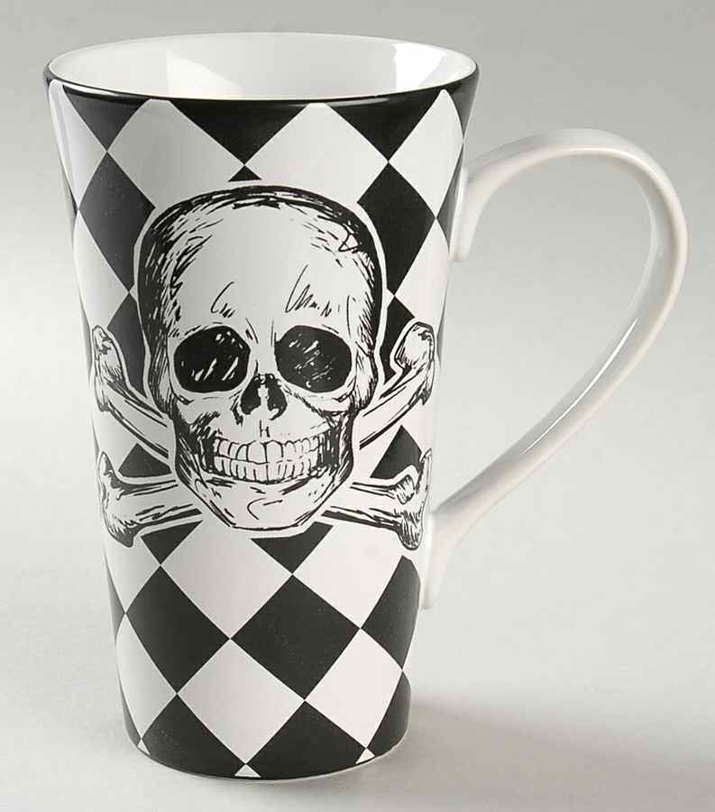 Skulls Latte Mug by Coventry (PTS)-1
