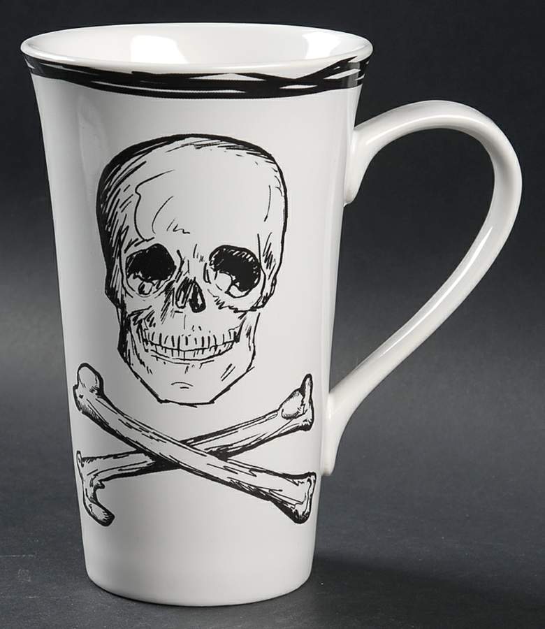 Skulls Latte Mug by Coventry (PTS)-1