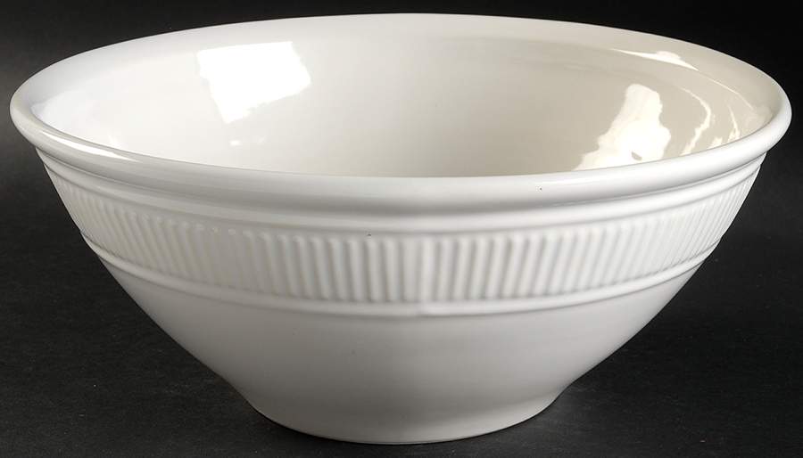 Ellery Ivory Large Salad Serving Bowl by Cindy Crawford Style-1