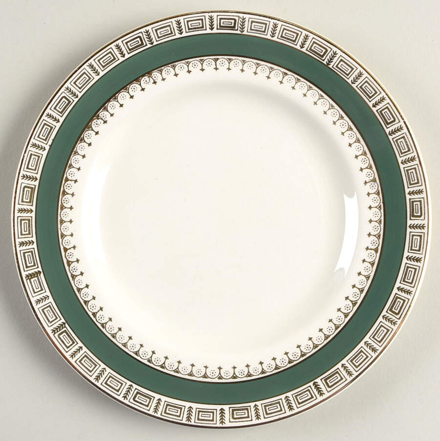 5666 Dessert/Pie Plate by Crown Ducal-1