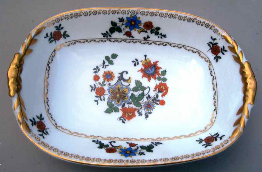 13914 10" Oval Vegetable Bowl by Czechia-Czechoslovakia-1