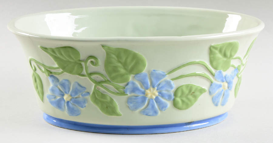 Morning Breeze 10" Oval Vegetable Bowl by Corning Corelle-1