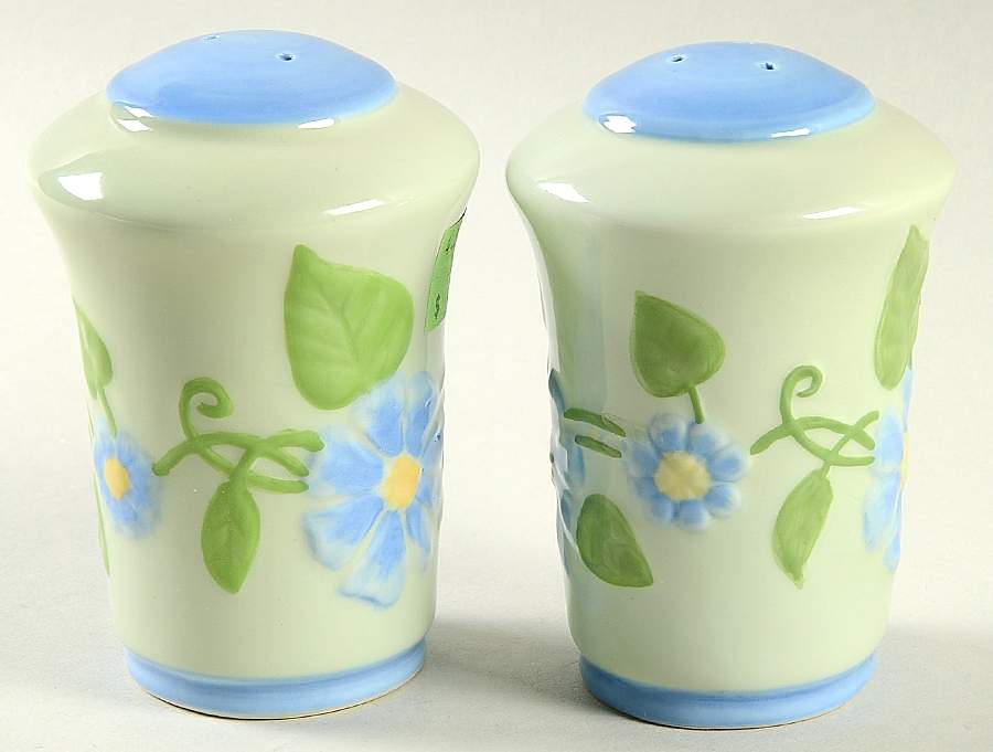 Morning Breeze Salt & Pepper Set by Corning Corelle-1