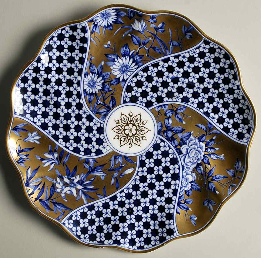 X227 Cake Plate by Coalport-1