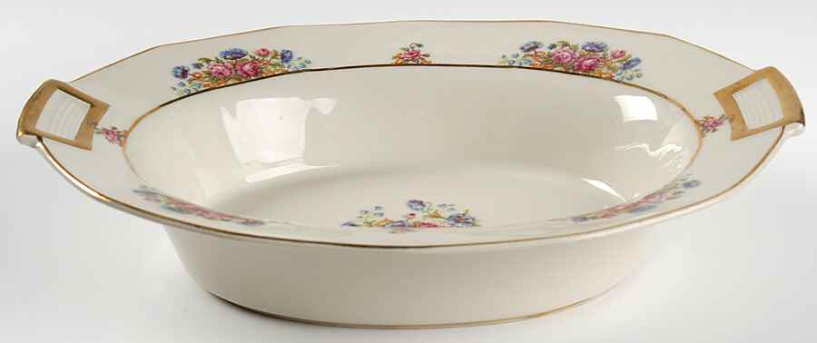 Schleiger 1333-2 11" Oval Vegetable Bowl by Charles Field Haviland-1