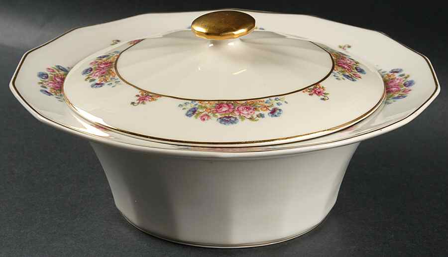 Schleiger 1333-2 Round Covered Vegetable by Charles Field Haviland-1