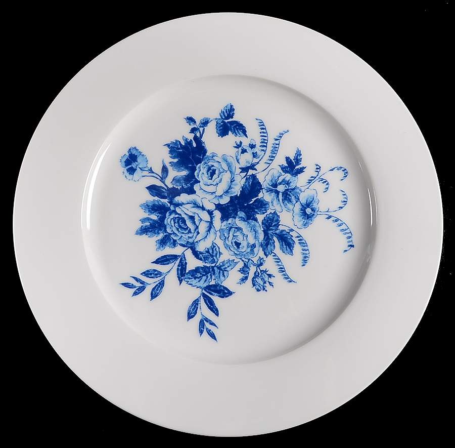 Blue Chintz Dinner Plate by Creative Tops-1