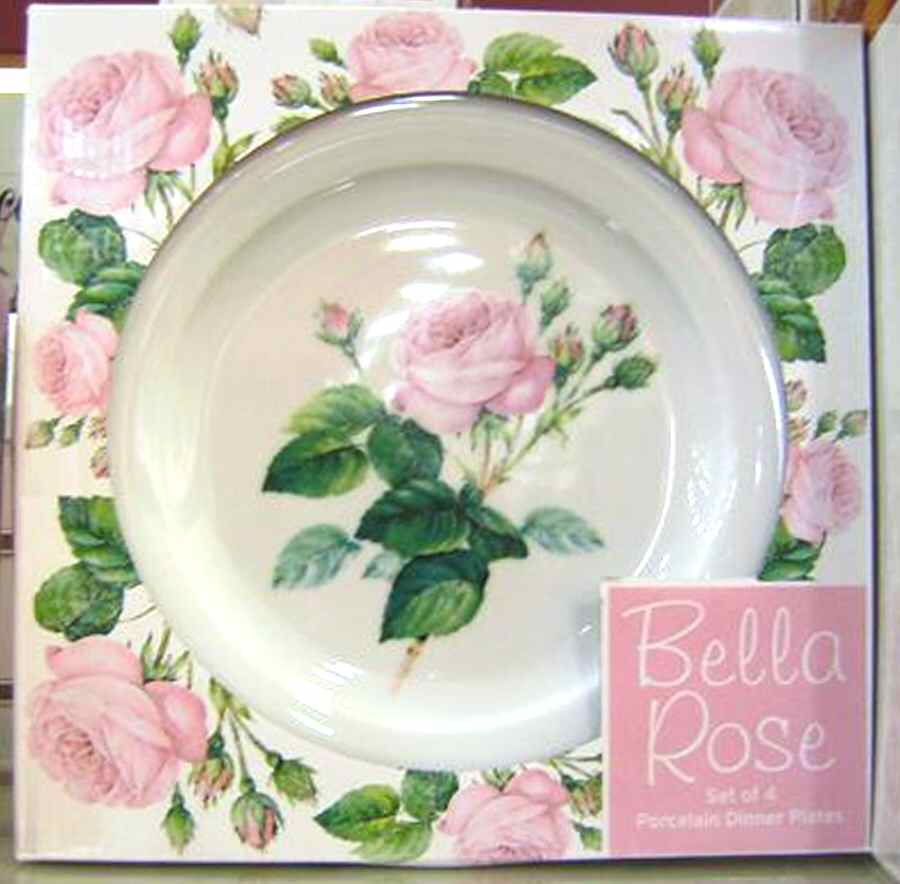 Bella Rose Dinner Plate by Creative Tops-1