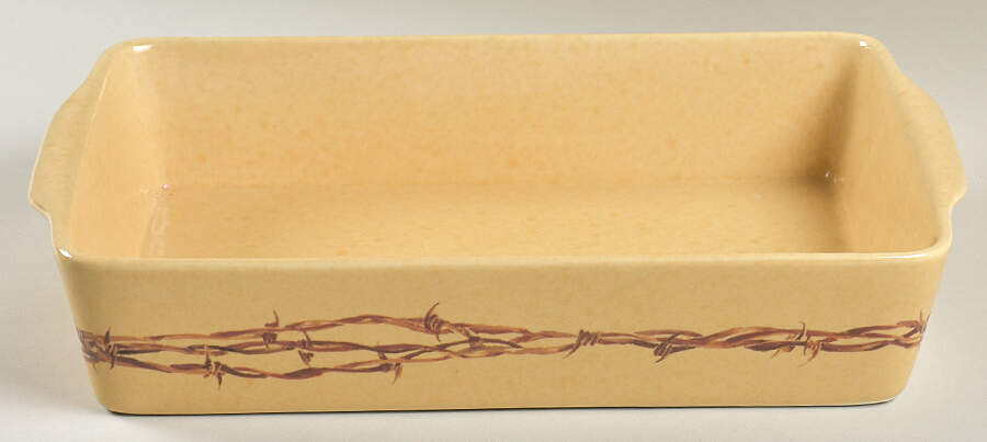 Classic West 13"  Rectangular Baker by Cowboy Living-1