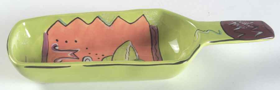Margarita Mambo Dip Bowl for Chip & Dip Set by Clay Art-1