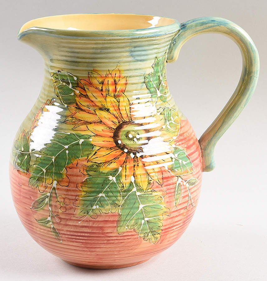 Terra Sunflower 64 Oz Pitcher by Maxcera Corp-1