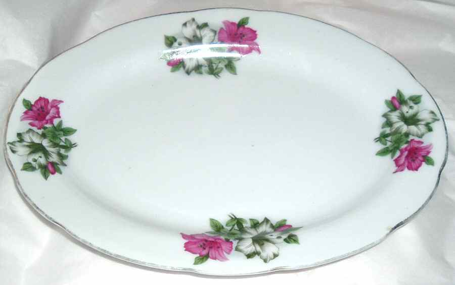 CX498 11" Oval Serving Platter by China (Made in China)-1