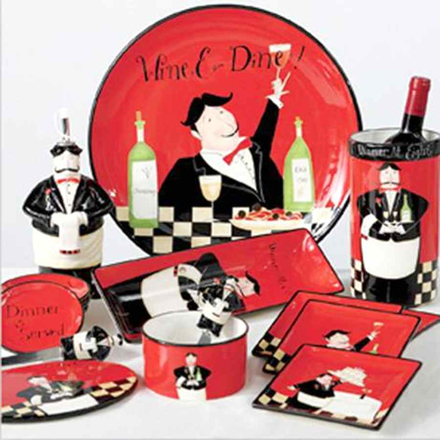 Dinner at Eight 16" Chop Plate (Round Platter) by Certified International-1