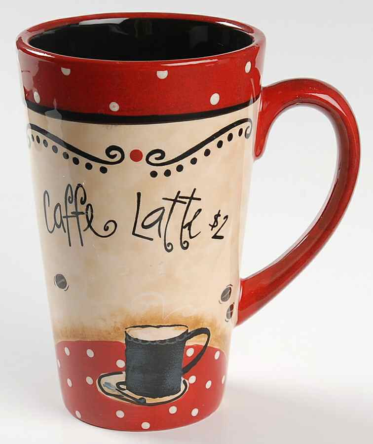Coffee Cafe Latte Mug by Certified International-1