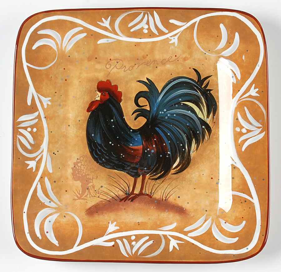 Golden Rooster Dinner Plate by Certified International-1