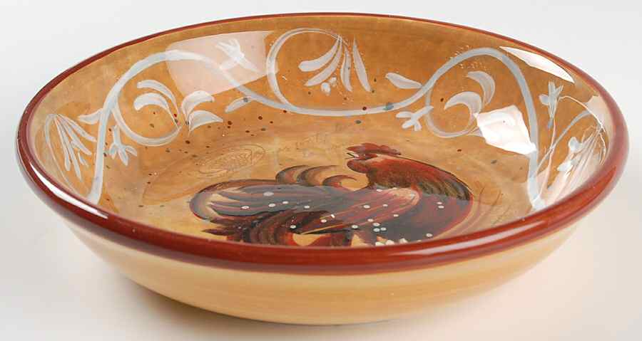 Golden Rooster 9" Soup/Pasta Bowl by Certified International-1