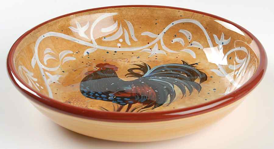 Golden Rooster 9" Soup/Pasta Bowl by Certified International-1