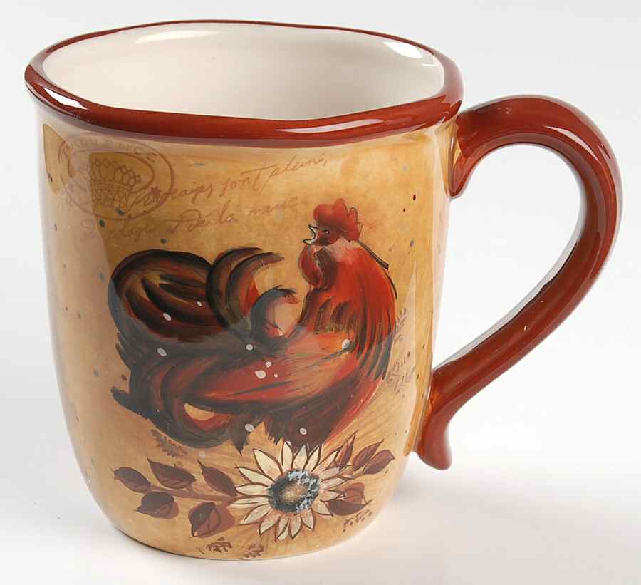 Golden Rooster Mug by Certified International-1