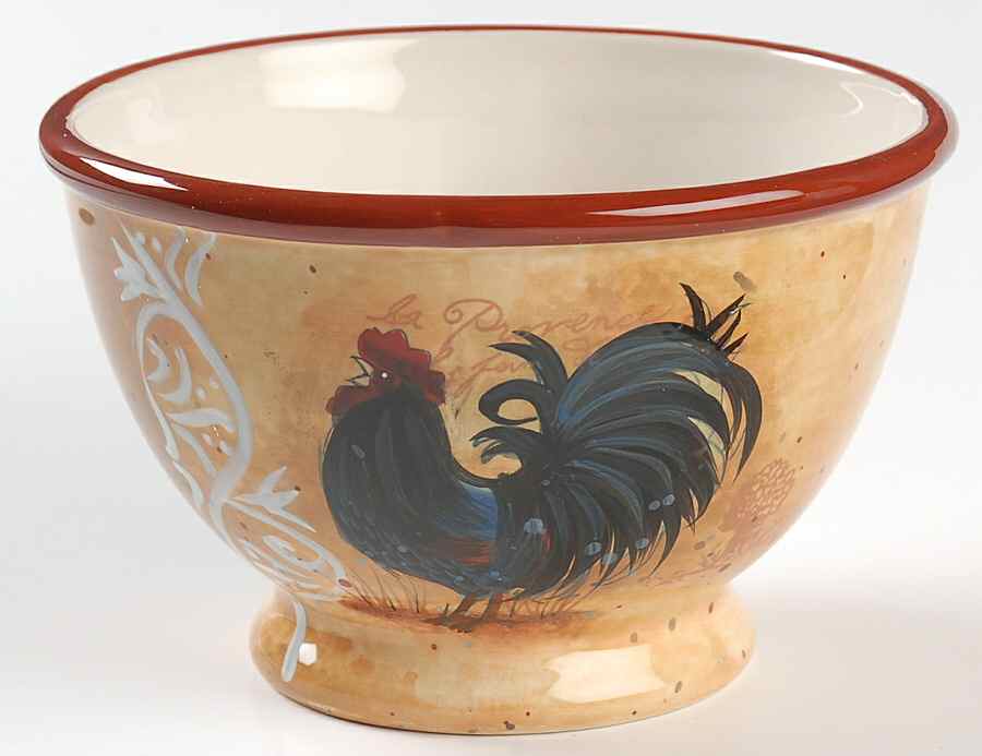 Golden Rooster Individual Ice Cream Dish by Certified International-1