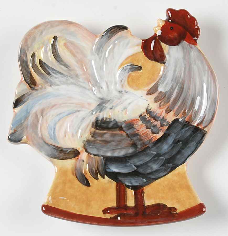 Golden Rooster 5" Mini Plate by Certified International-1