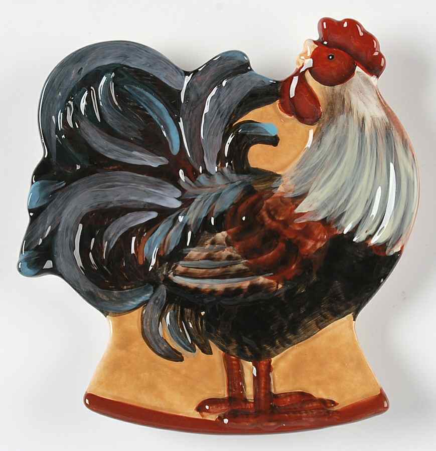 Golden Rooster 5" Mini Plate by Certified International-1