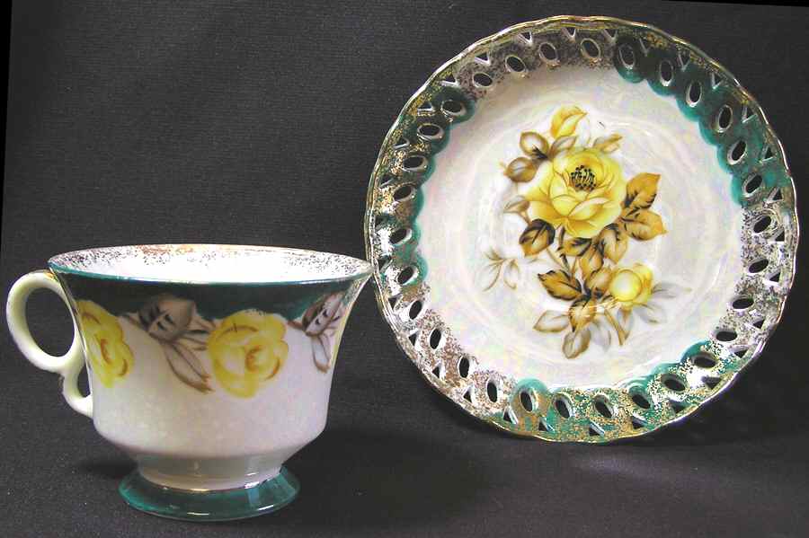 CEB120 Footed Cup & Saucer Set by Celebrate-1