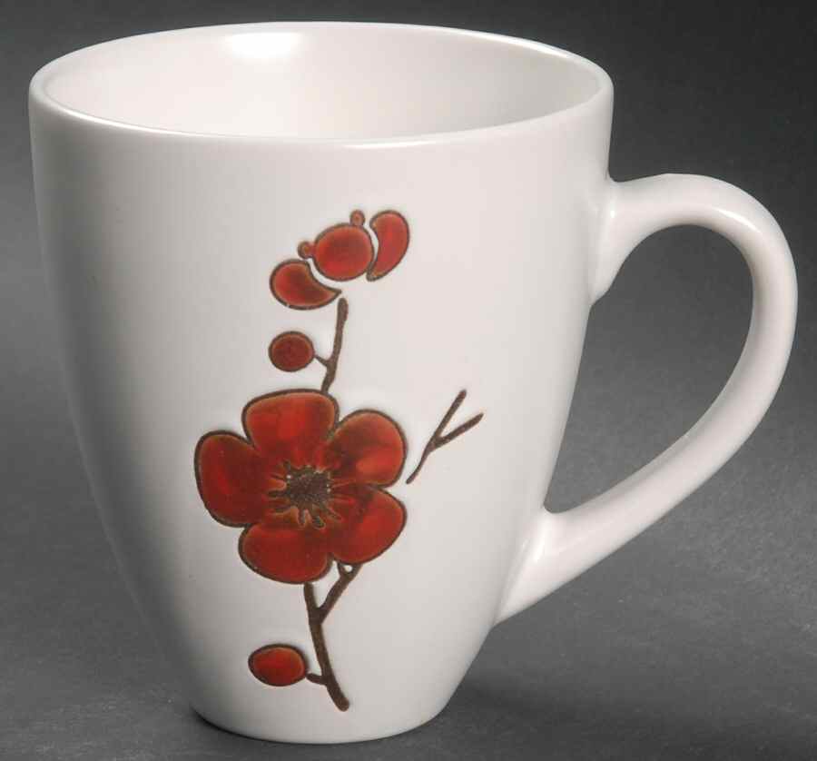 Crimson Bloom Mug by Cuisinart Dinnerware-1