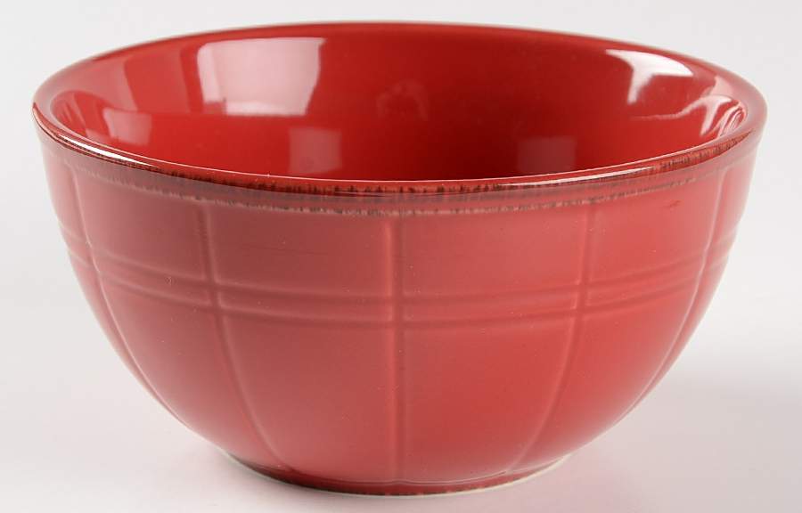 Cooper Red Soup/Cereal Bowl by Country Living-1