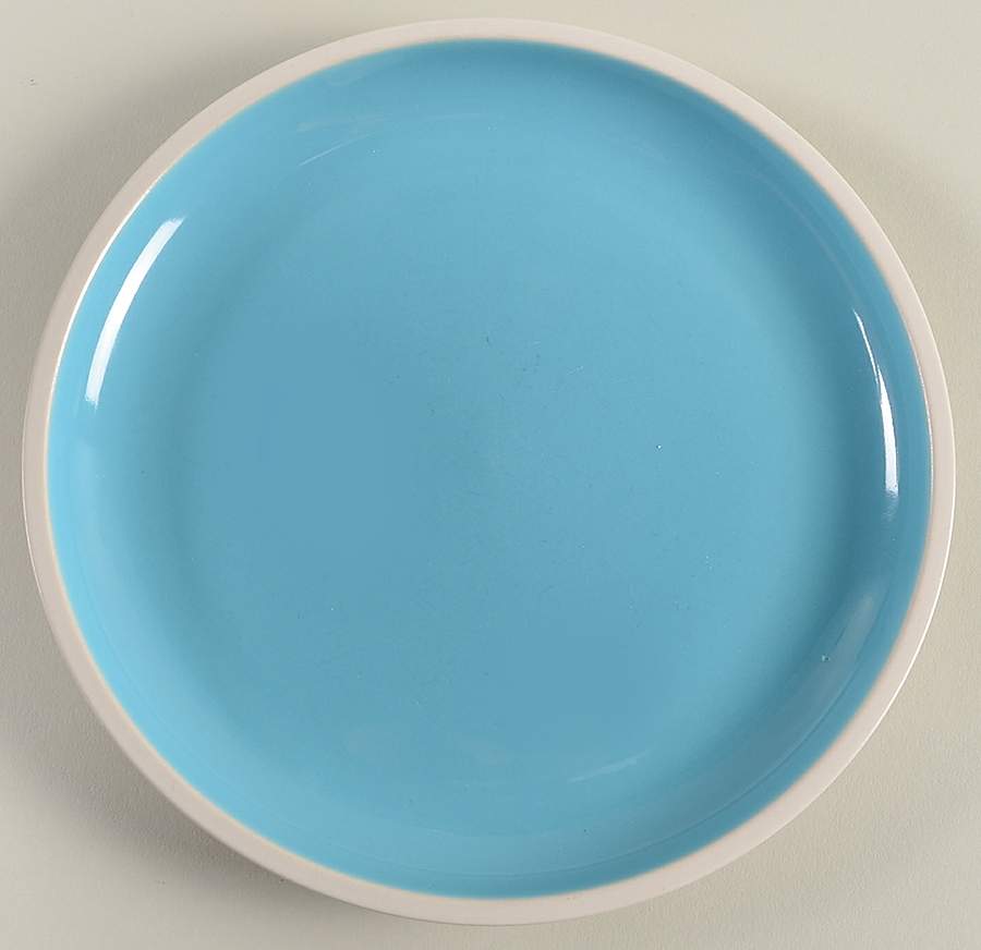 Brio Blue Salad Plate by Crate & Barrel-1