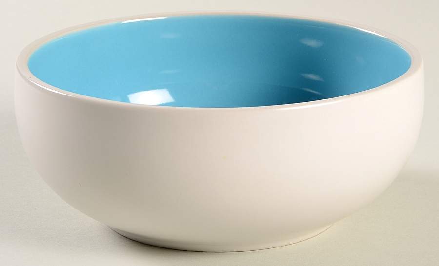 Brio Blue Soup/Cereal Bowl by Crate & Barrel-1