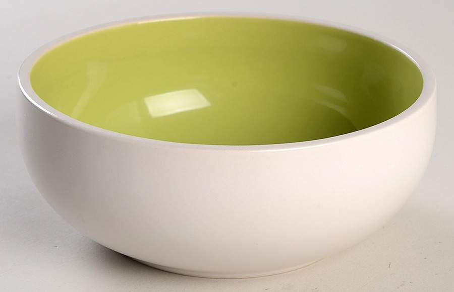 Brio Green Soup/Cereal Bowl by Crate & Barrel-1