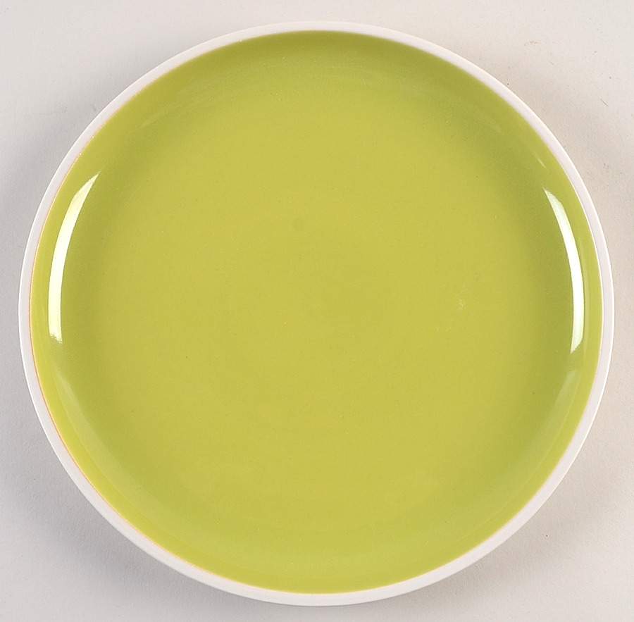 Brio Green Dinner Plate by Crate & Barrel-1