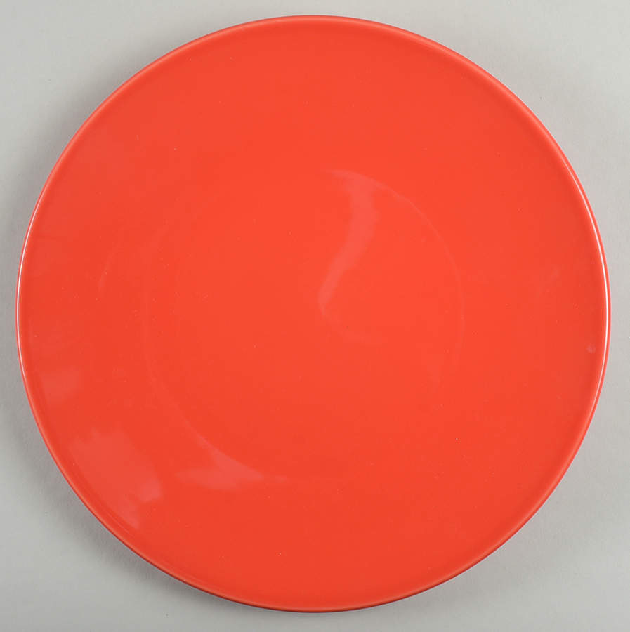 Vista Coral Dinner Plate by Crate & Barrel-1