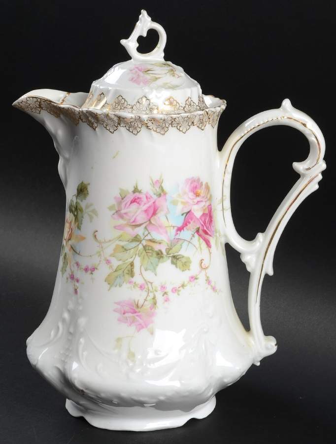 2212 Chocolate Pot & Lid by Carl Tielsch-1