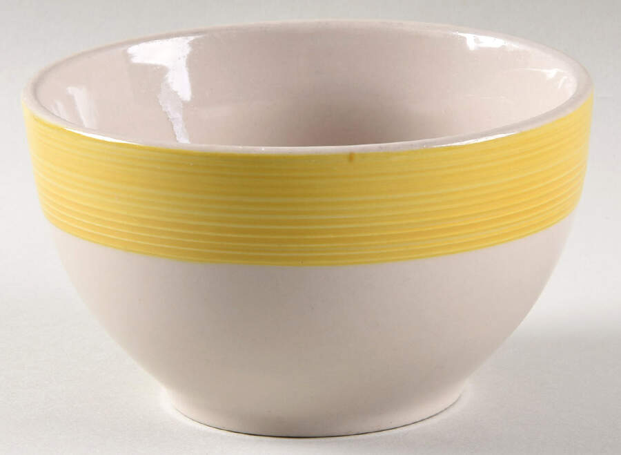C8G4 (Yellow) Soup/Cereal Bowl by Citrus Grove-1