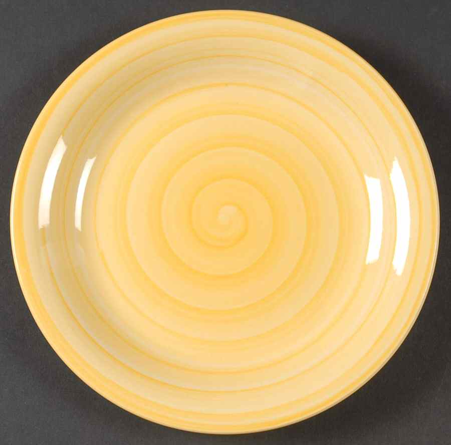 C8G4 (Yellow) Salad Plate by Citrus Grove-1