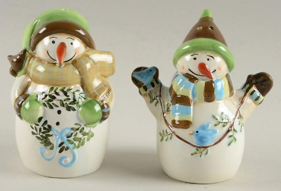 Evergreen Ernie Figural Salt & Pepper Set by Casa Moda-1