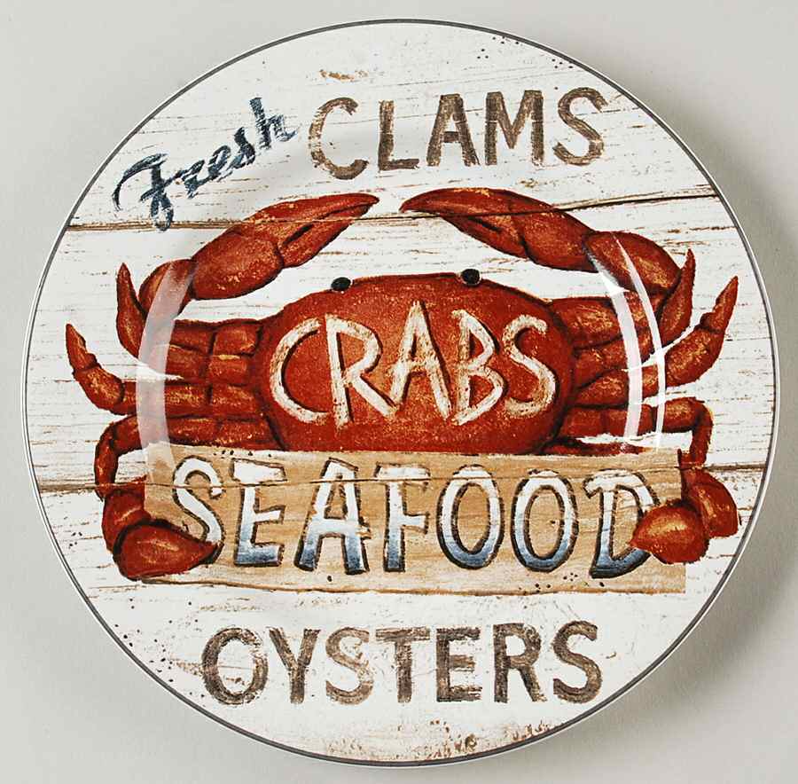 Driftwood Salad Plate by Casa Moda-1
