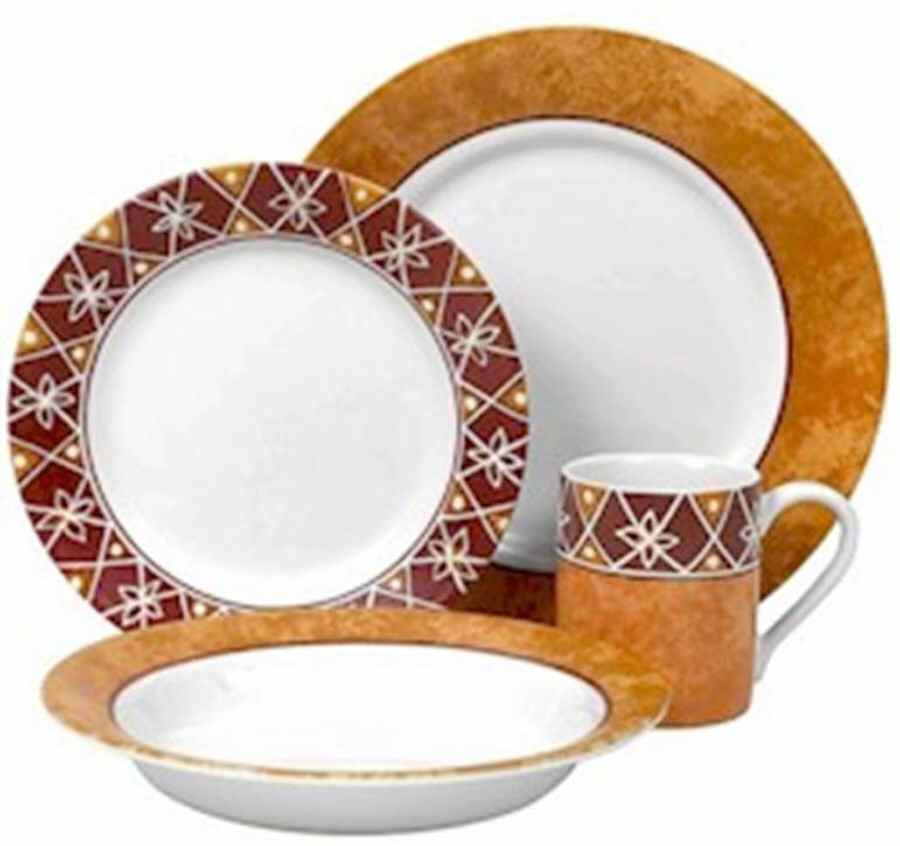 Diamonti Zucca Dinner Plate by Corning Corelle-1