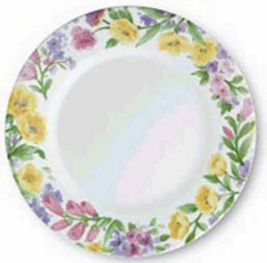 Floral Mist Dinner Plate by Corning Corelle-1