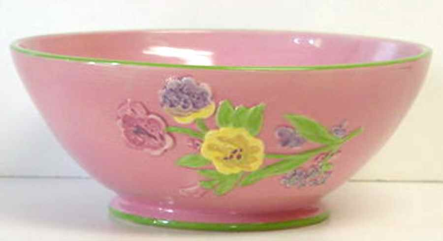 Floral Mist 8" Salad Serving Bowl by Corning Corelle-1