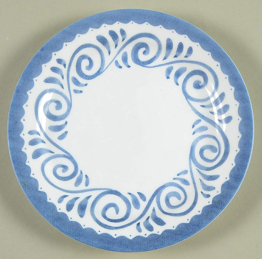 Mediterraneo Salad/Dessert Plate by Corning Corelle-1